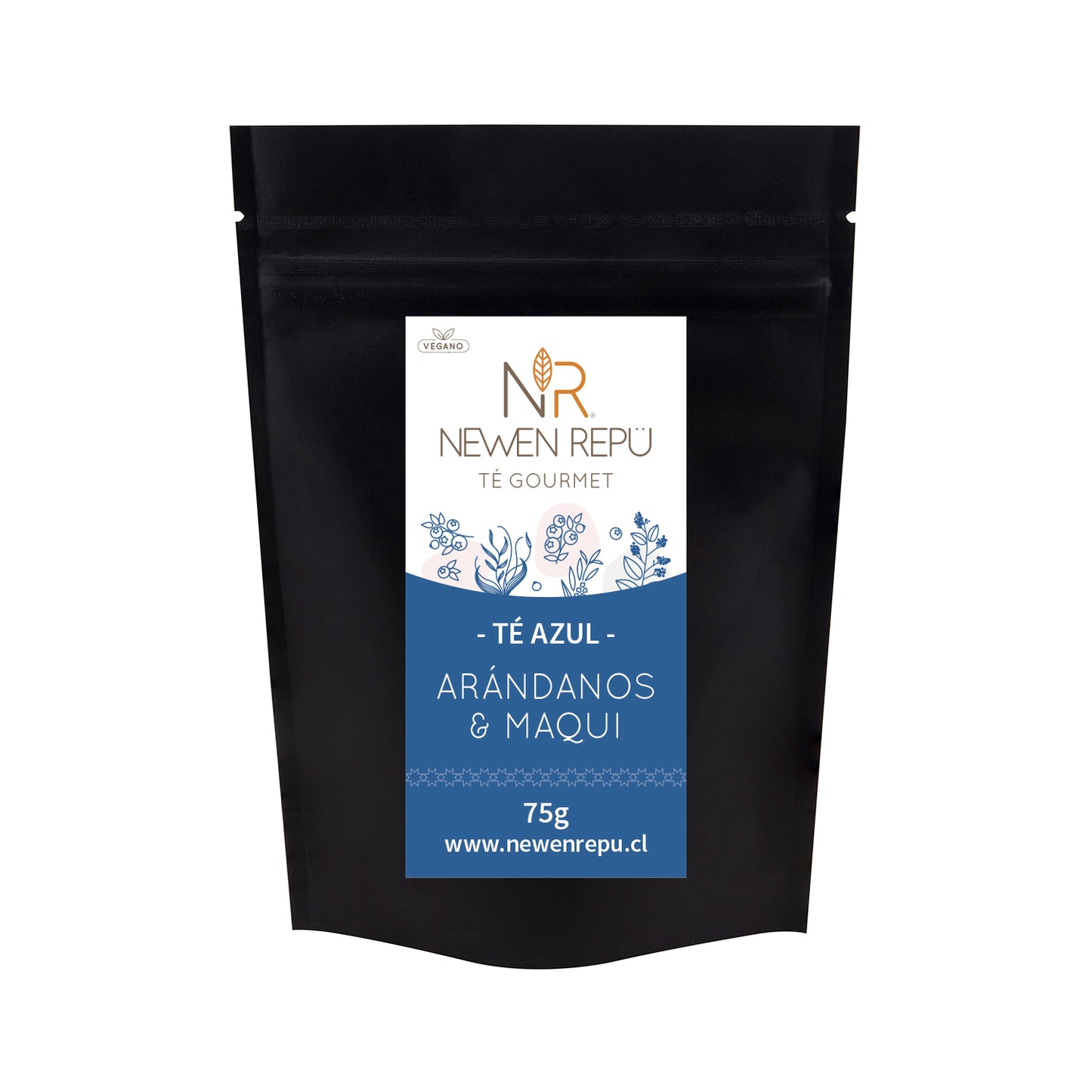 Té Azul, Arándanos y Maqui