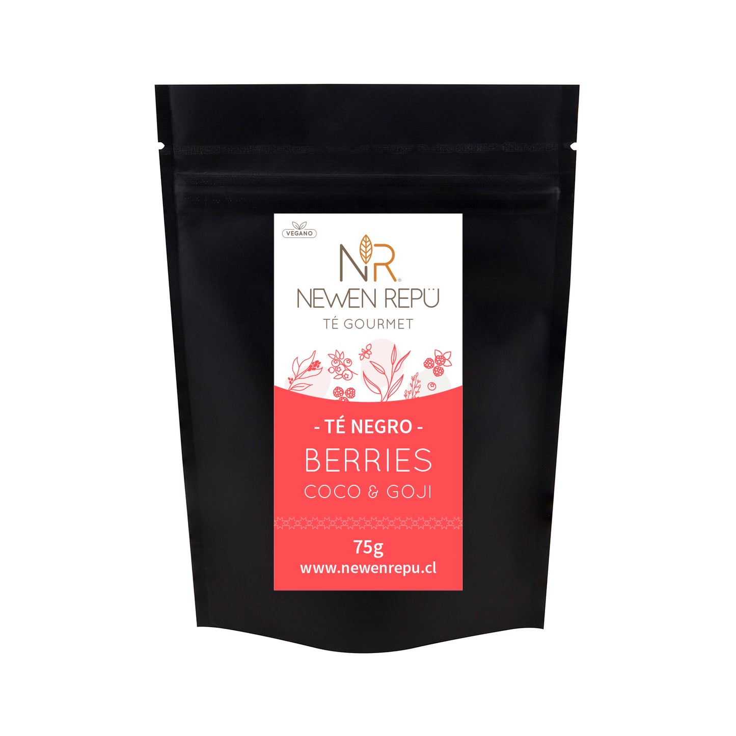 Té negro Berries, Coco y Goji
