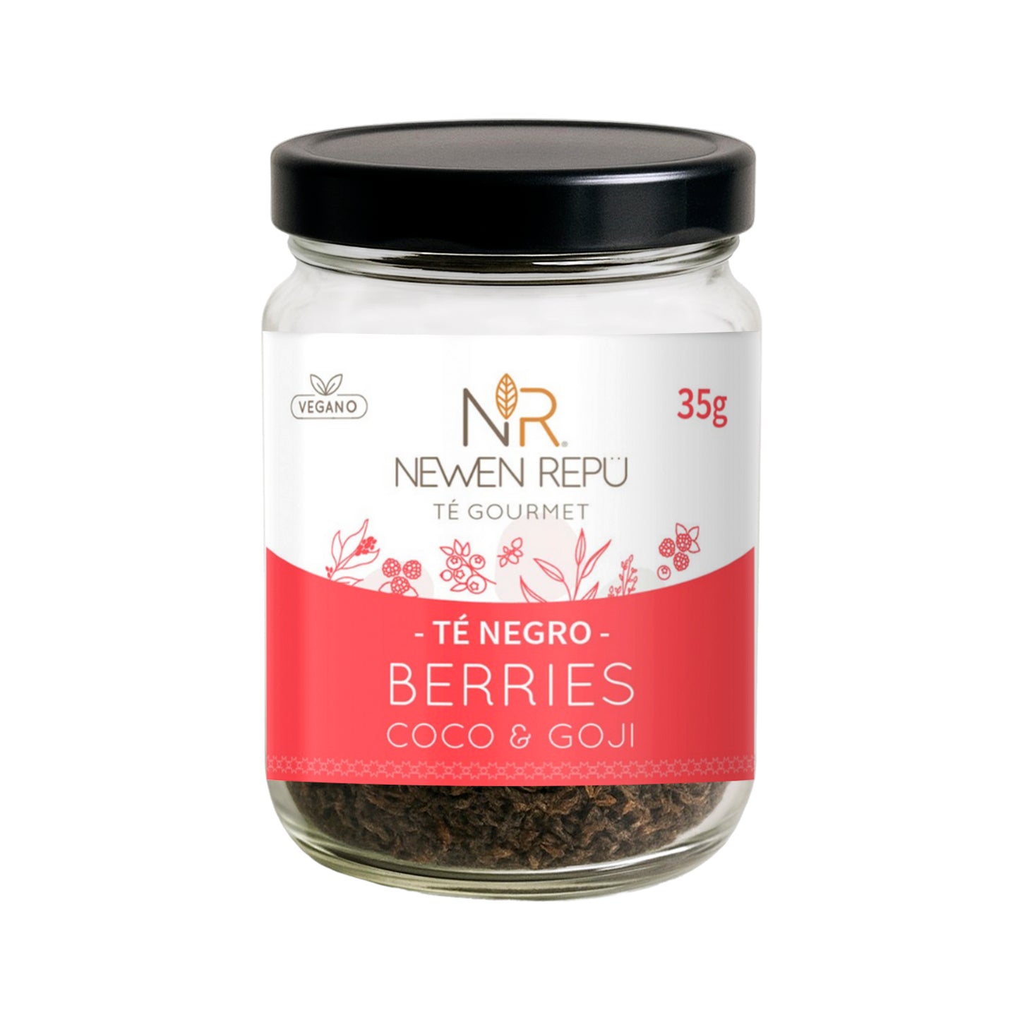 Té negro Berries, Coco y Goji