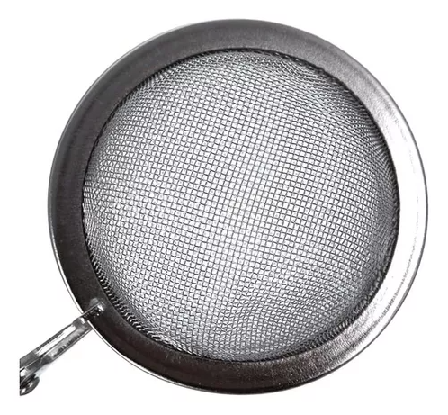 Infusor Metálico Bola Malla con Tenaza