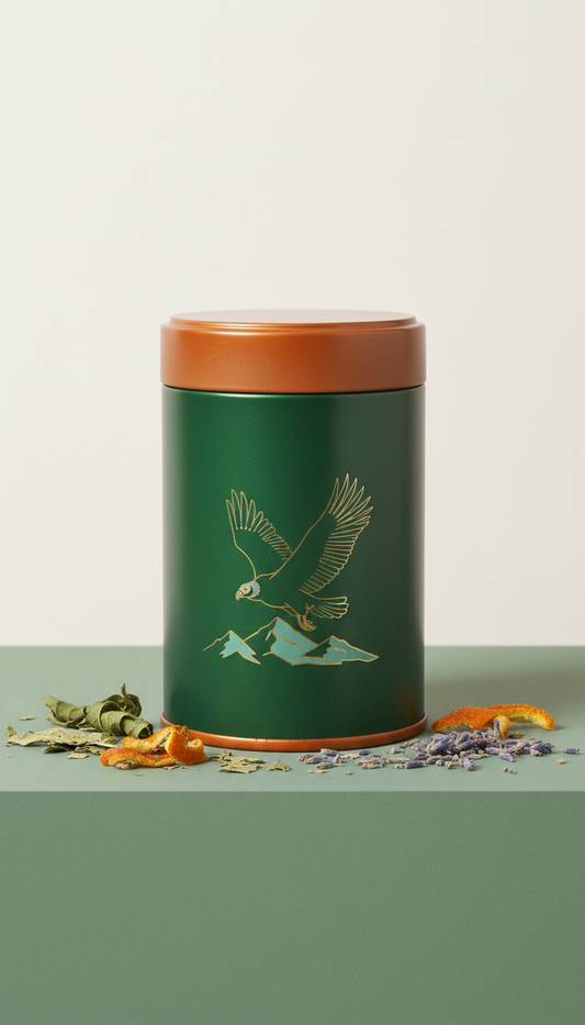 Infusión herbal Patagonia en lata