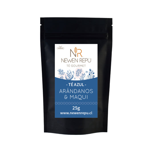 Té Azul, Arándanos y Maqui