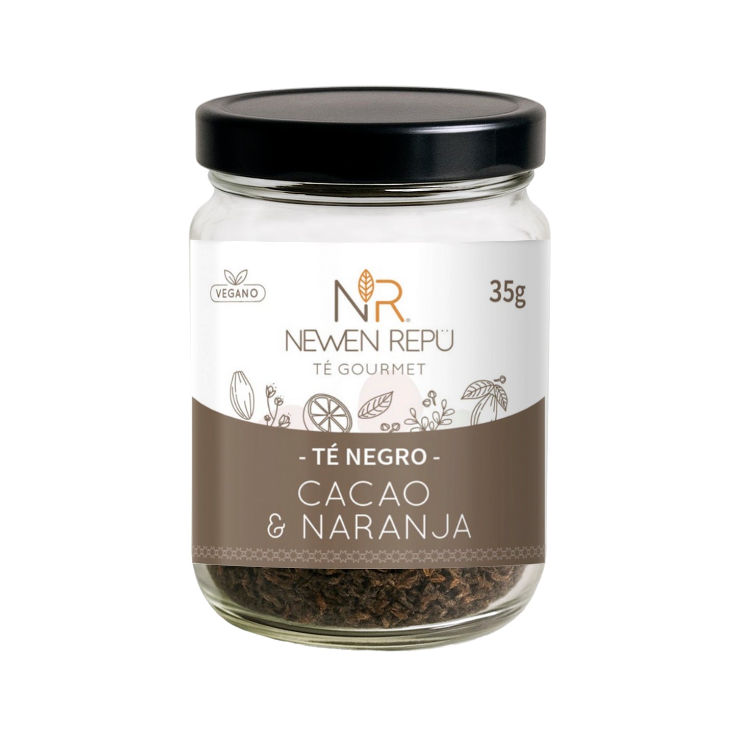 TÉ NEGRO CACAO NARANJA