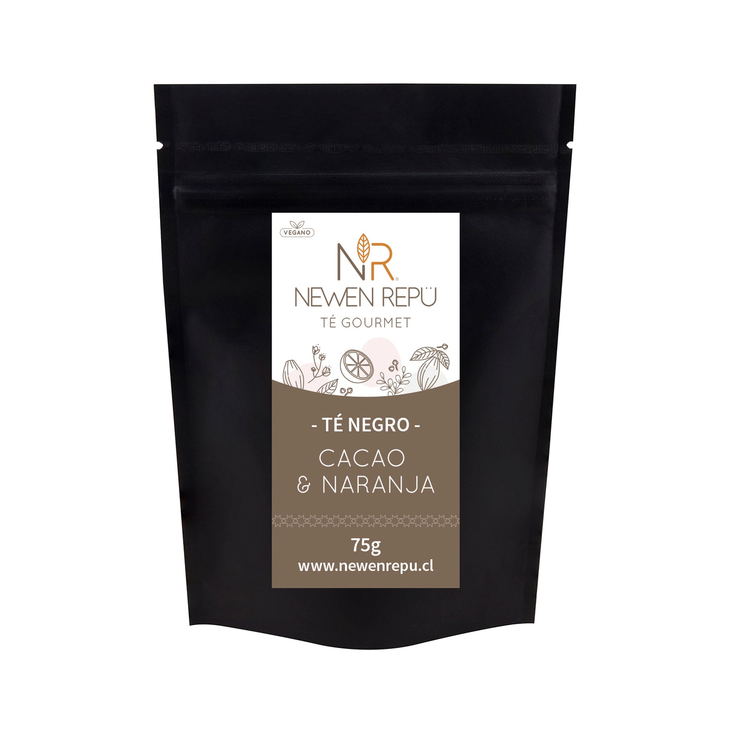 TÉ NEGRO CACAO NARANJA