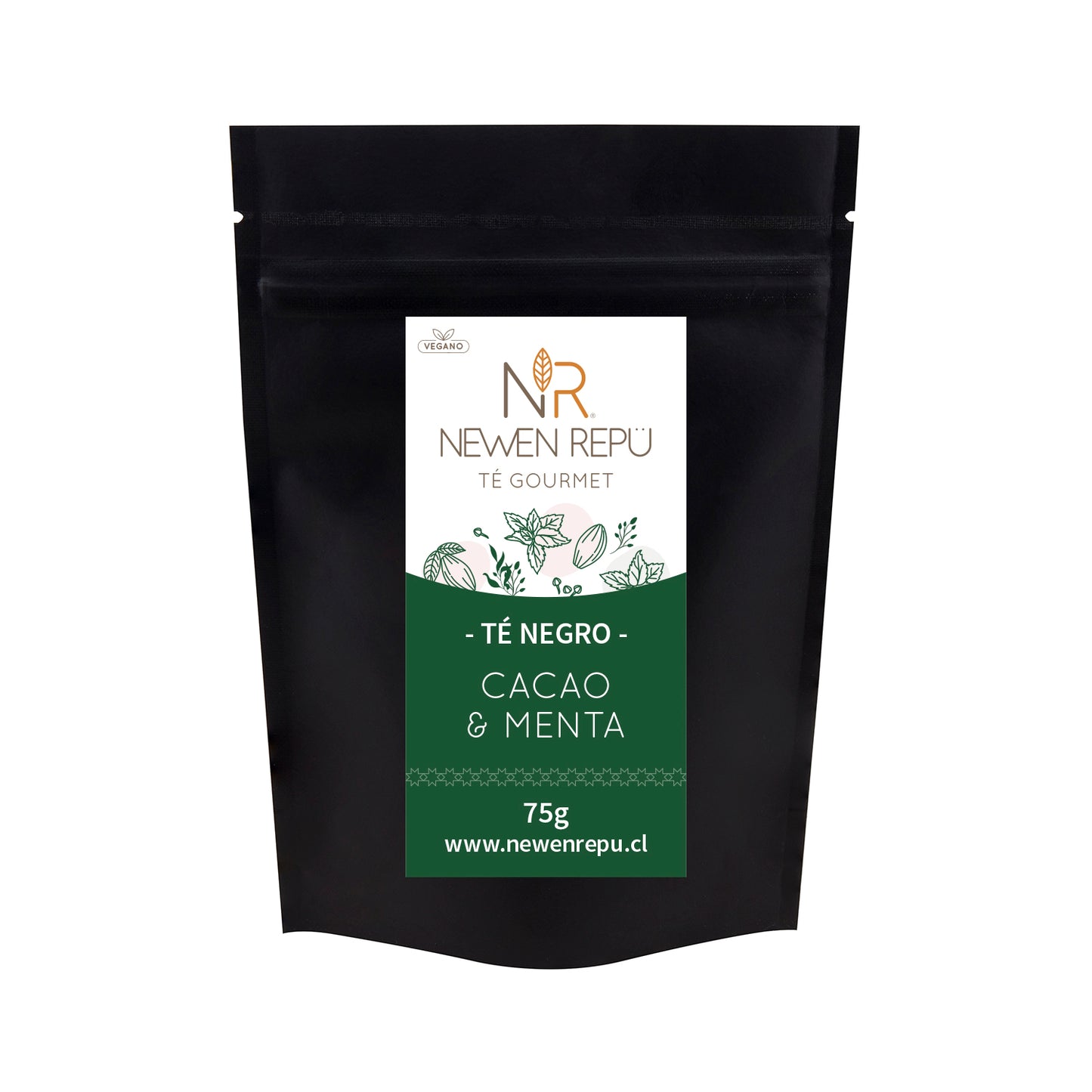 Té Negro, Cacao y Menta