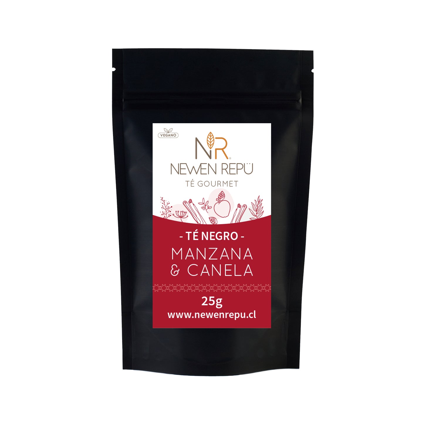 Té Negro, Manzana Roja y Canela
